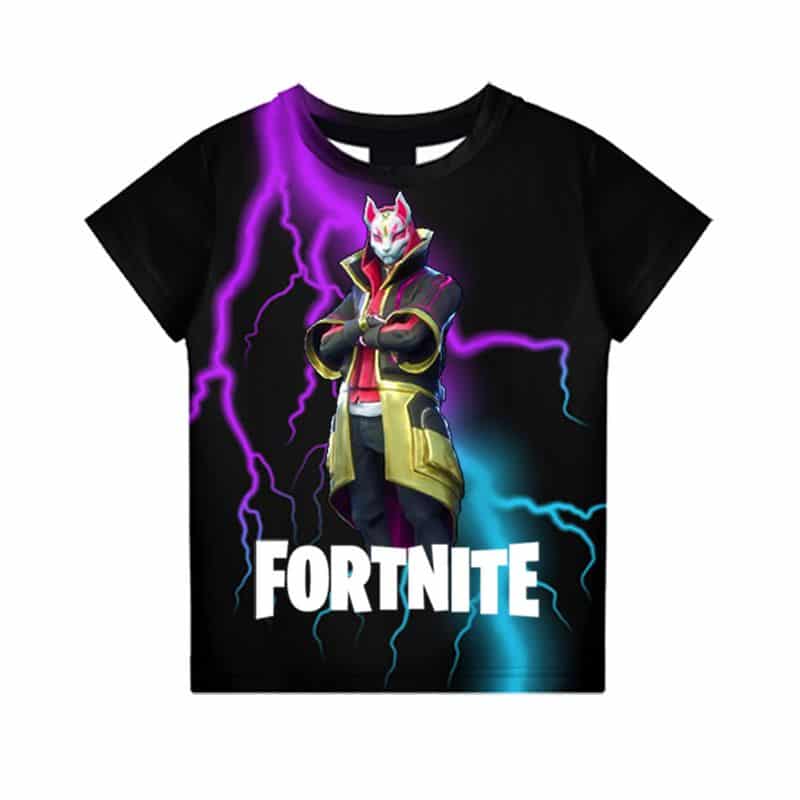 kun skadedyr jorden Summer Drift Fortnite T-shirts Lightning Graphic Tees | Fortnite Merch Store