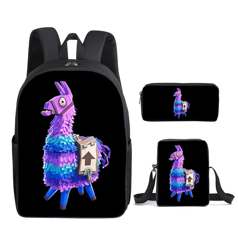 Fortnite Backpack with Llama Design for Girls Boys Teenagers Adults 